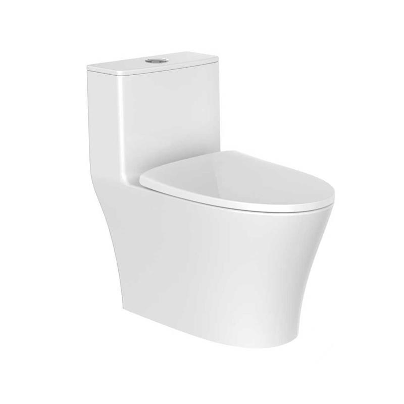 连体马桶   (无棱内壁)