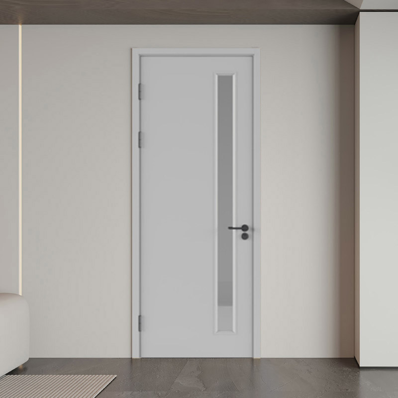 混油玻璃门+实木复合门套