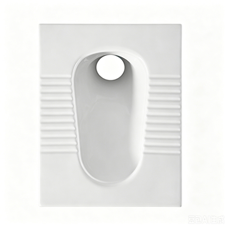 分体蹲便器（ 后进后排）